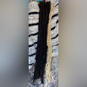 Full Head Single-Ended Synthetic Dreadlock Set 26” Colour 1B & 613 Mix 36pc